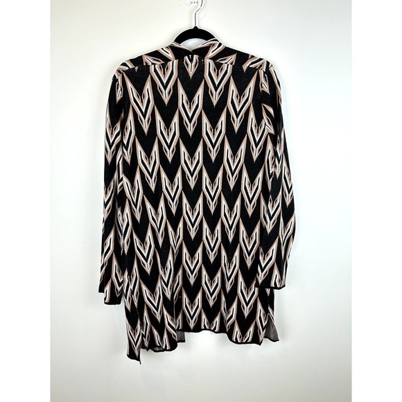 NWOT Cotton Emporium Western Print Cardigan size MED - Picture 5 of 6